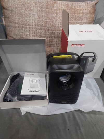 ETOE D2 Projector | Full HD Home Cinema | Movies, Gaming etc