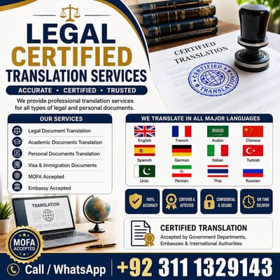Legal Translation Services in Lahore Karachi Peshawar Gujranwala