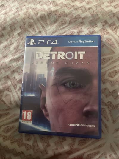 Detroit become human ps4 ps5 game cd disk