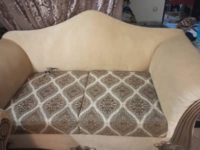 5 seater classic wooden sofa set for sale