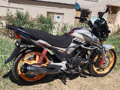 Honda cb 150f Islamabad nomber second owner