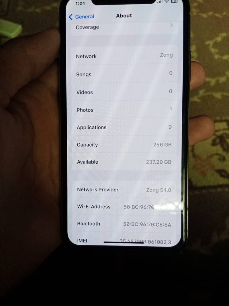 Apple iPhone X 5