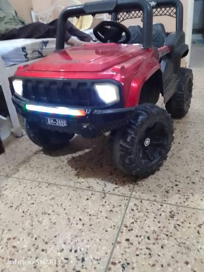 kids jeep and baik