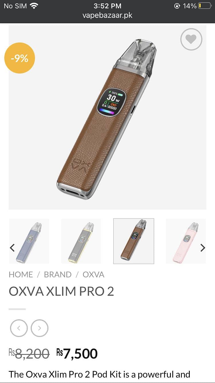 OXVA XLIM PRO 2 0