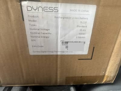 Dyness 2.5 kw brand new battery