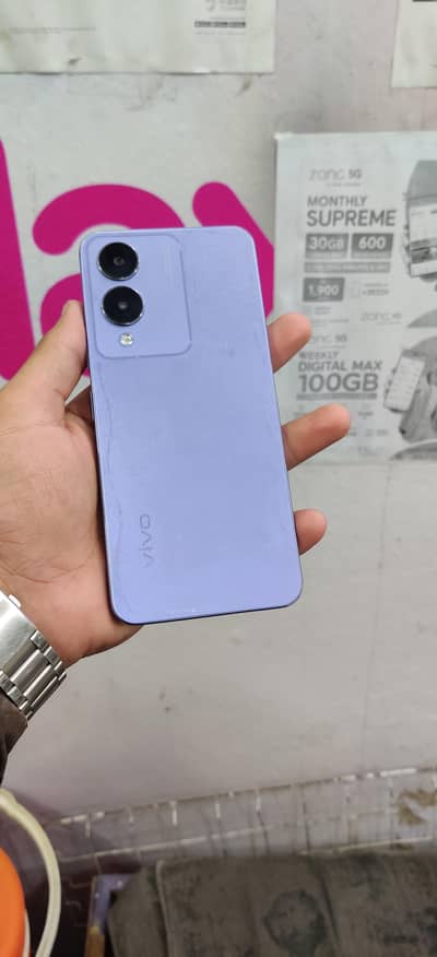 Vivo Y17s complete box 4 128gb