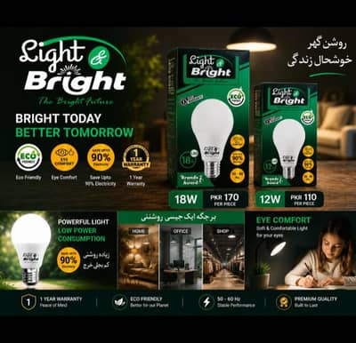 LED bulbs for sale 12W 18W