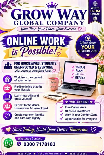 online work opportunity