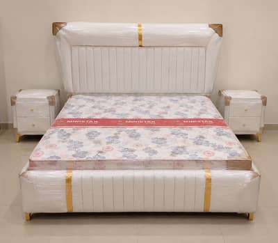 New Bed And side Table