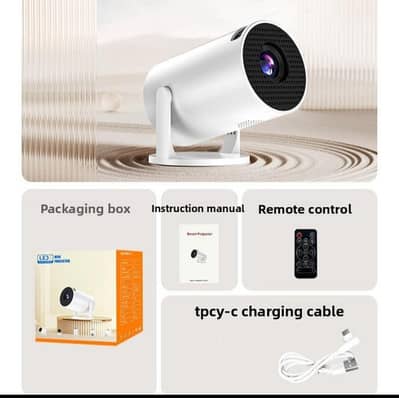 Mini HD Projector - Wireless Mirroring - Home Theater - COD