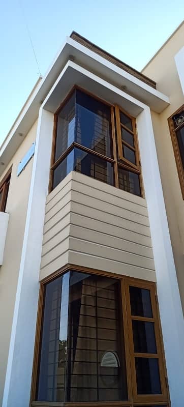 500YARDS MOST LUXURIOUS AND ARCHITECTURE ULTRA MODERN STYLE DOUBLE STOREY BUNGALOW UPPER PORTION FOR RENT IN DHA PHASE 8.
