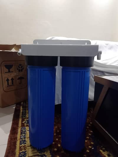 Brand New Double Stage Big Blue Water Filter System – Rs. 18,000