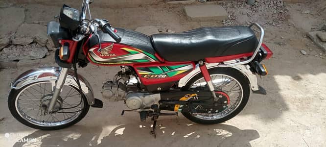 Used Honda CD 70 2022 Bike for sale in renala khurd distric okara