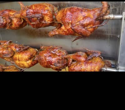 Chicken sajji machine ( Rotasry chicken )