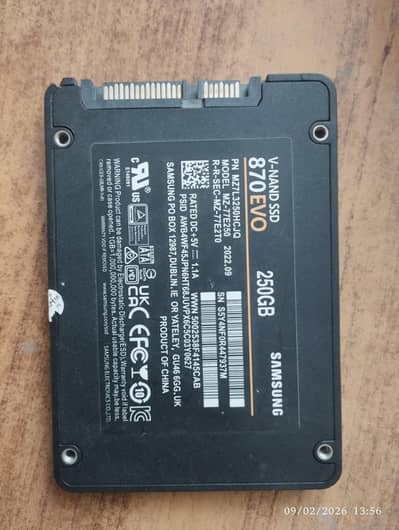 SAMSUNG 870 EVO V-NAND SSD