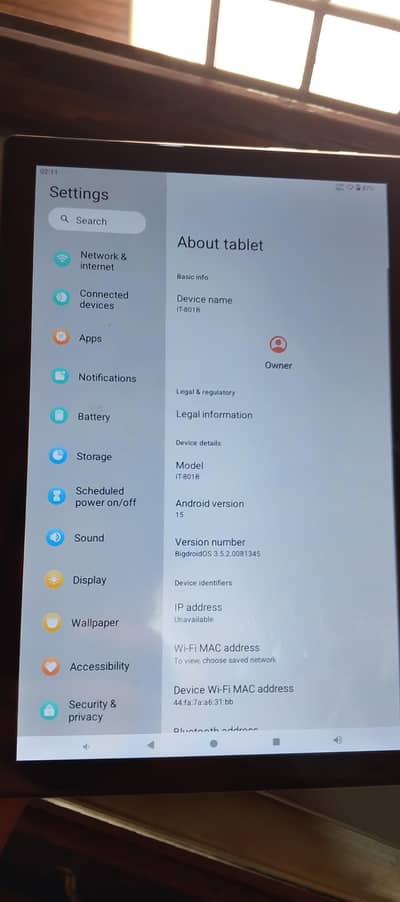 Tablet urgent sale