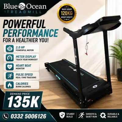 Blue Ocean treadmill/ Electronical treadmil/ Runing Machine