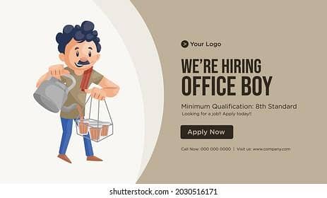 office boy job
