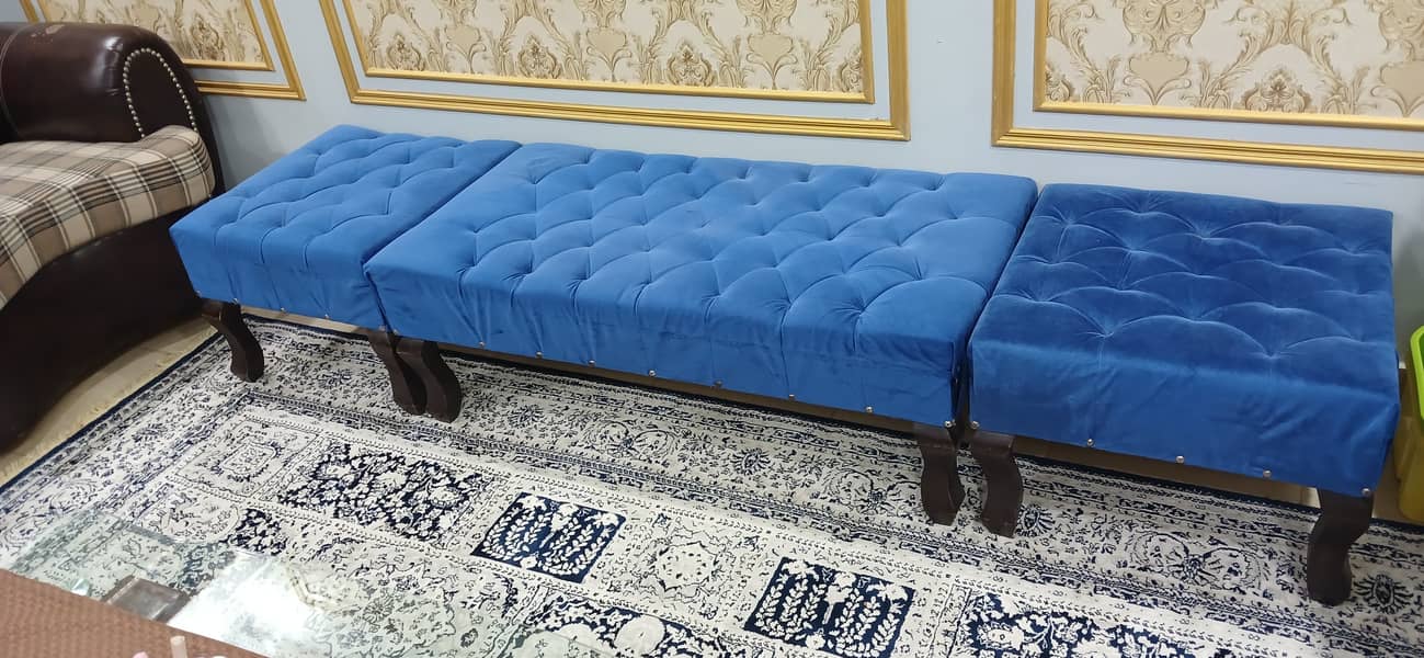 5 Seater Sofa Set + 4 Seater Sethi & Centre Table 3