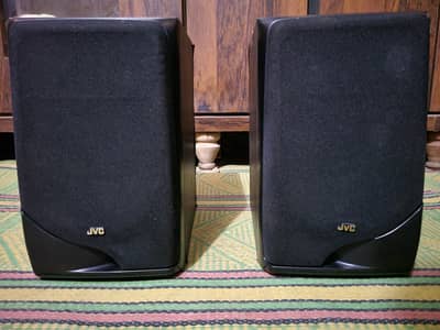  Original JVC SP-MXS2BK Bookshelf Speakers - Made In USA