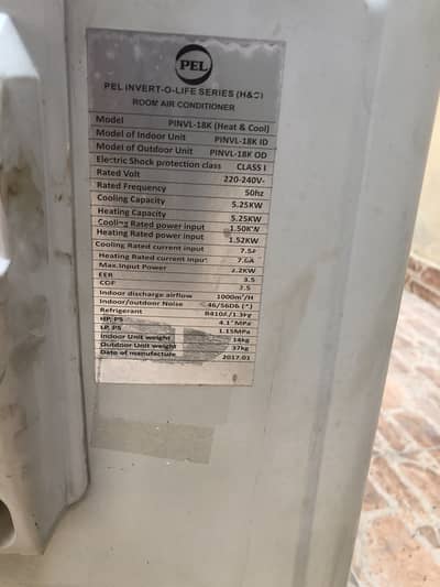 Pel 1.5 inerter ac