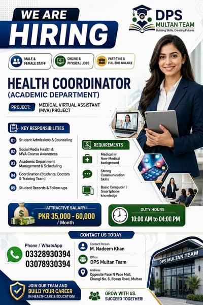 Health Coordinator| Medical Virtual Assistant