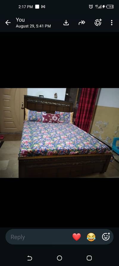 classic wooden double bed phone number 03135451477