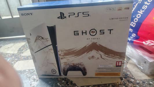 PS 5 SLIM 1TB GHOST OF YOTEI EDITION | 2 CONTROLLERS | 2 GAMES