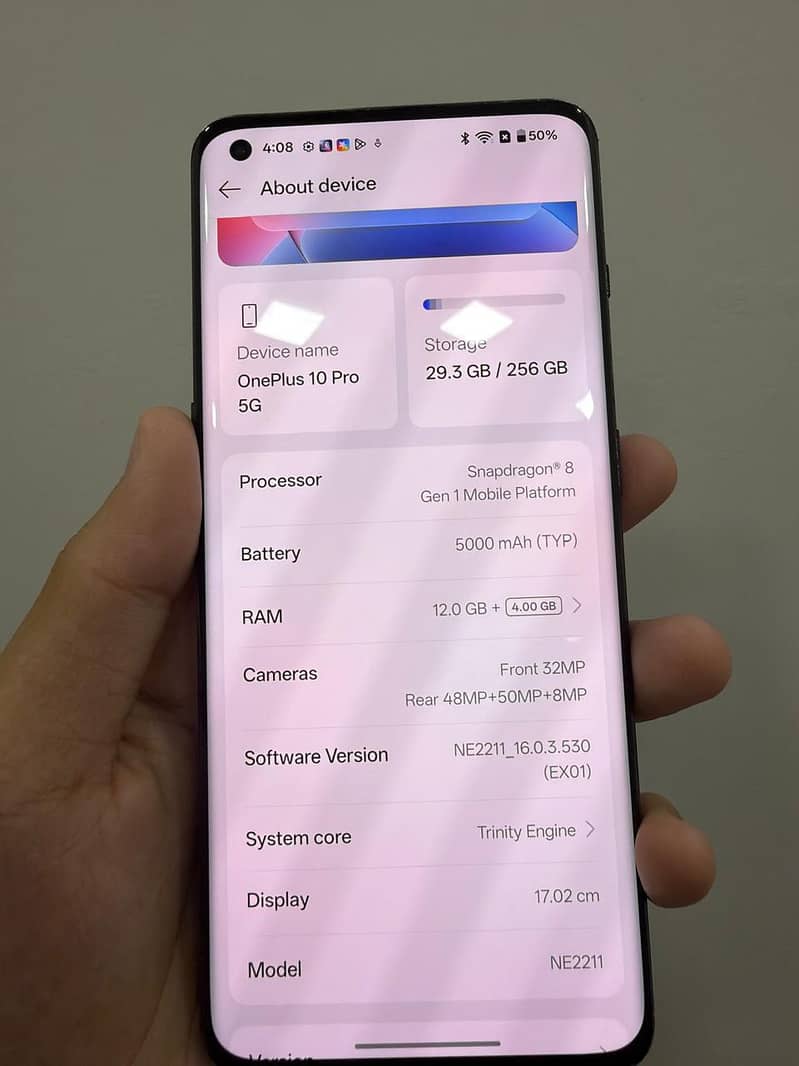 One Plus 10 Pro 10