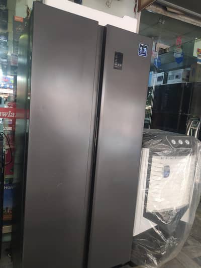 side by side haier refrigerator