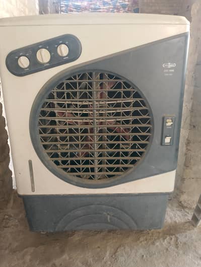 super Asia ac 220v air cooler converted into 12v DC