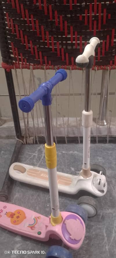 2 kids scooties good condition
