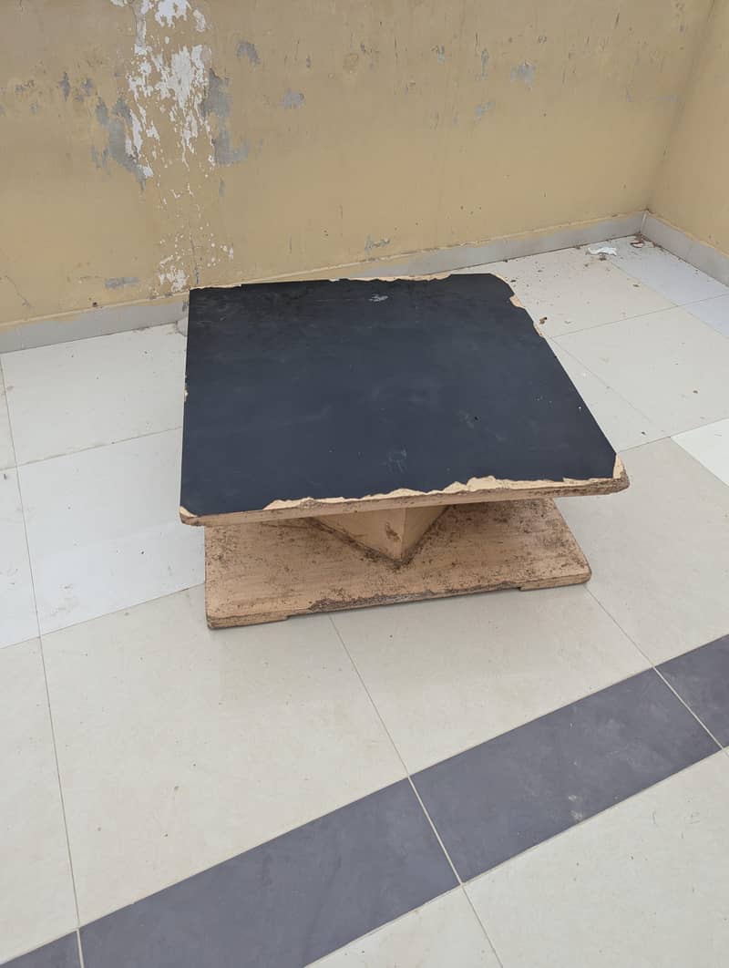 Double bed mattress, computer table, center table,2 side table 9