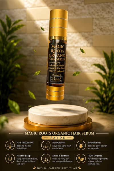 Magic roots organic hair serum