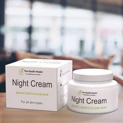 Premium Night Cream for Pakistani Skin - Bright Glow & Lightweight