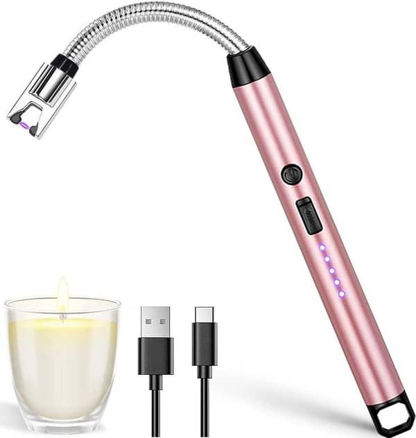 Legacy Deals Rechargeable Electric BBQ Lighter| Spark Lighter Electronic Stove Lighter-Gas Stove Lighter for Kitchen Stainless Steel, Cells, Batteries and Refill Not Needed