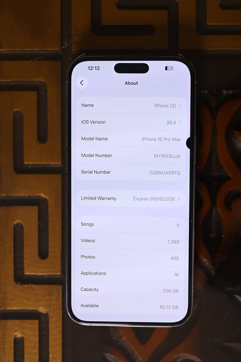 Apple iPhone 16 Pro Max 1