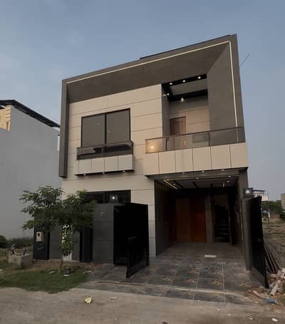 5-Marla House With High-End Ultra Modern Front Elevation For Sale