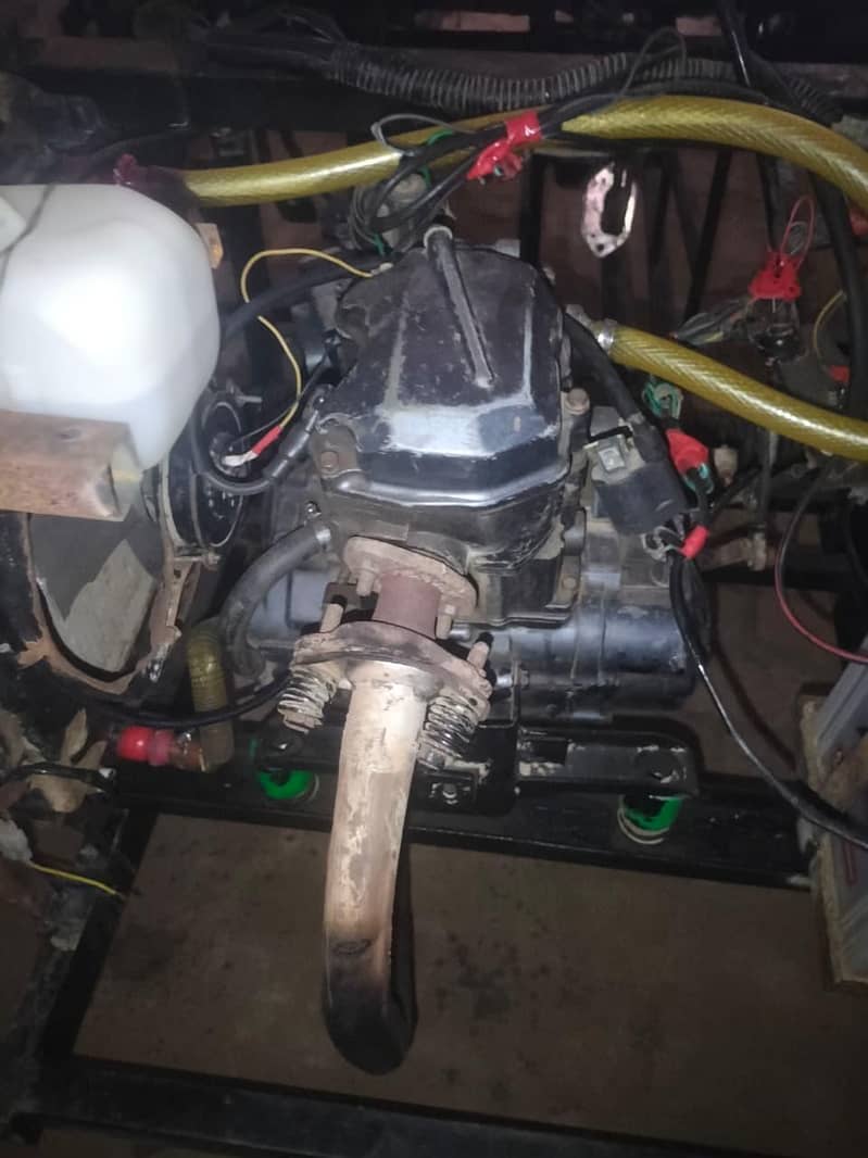 200 cc loader riksha engine with self and reverse 2