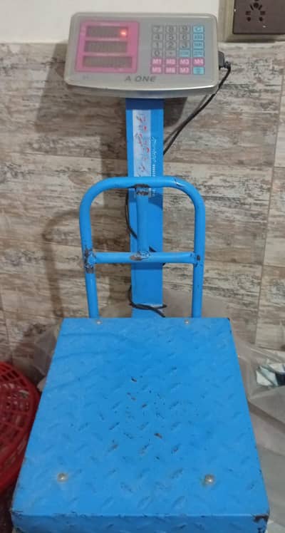 Commercial Electronic Weighing Scale 150kg / Digital Wazan Machine