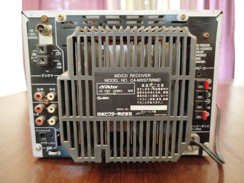 JVC Amplifier 2