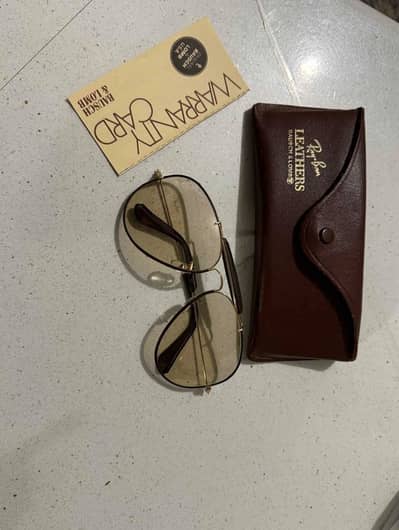 Ray Ban Leather Outdoorsman