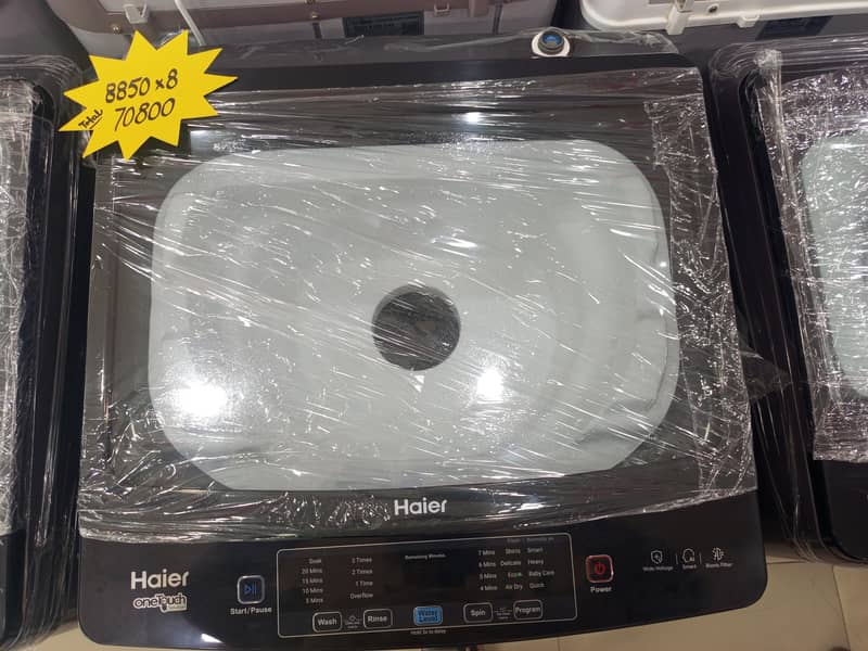 Haier washing machine  fully automatic 0