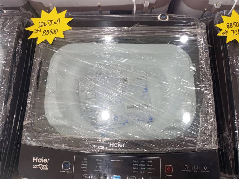 Haier washing machine  fully automatic 1