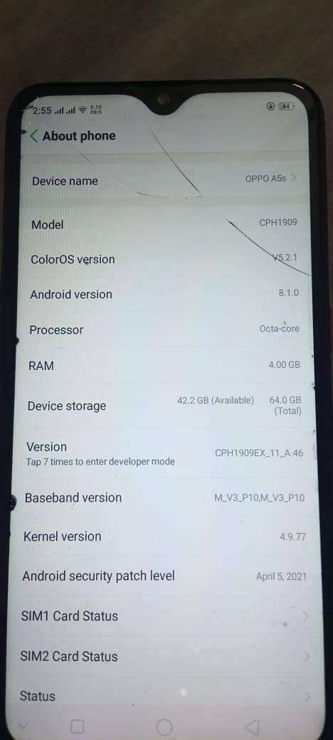 OPPO A5s 3