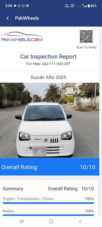 Suzuki Alto 2025 Automatic 1st Owner 100%Original Location Defence Khi