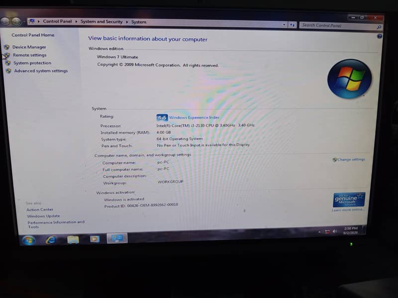 Computer system 2