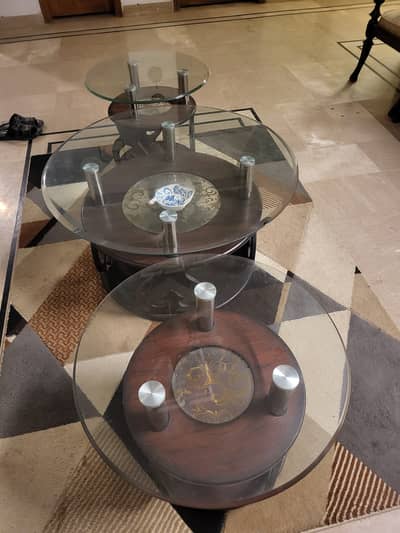 used 3 tables