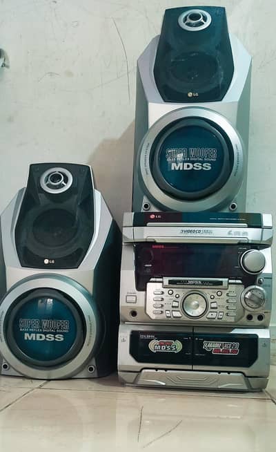 LG orignal super cervo digital mechanism high heavy bass sound system