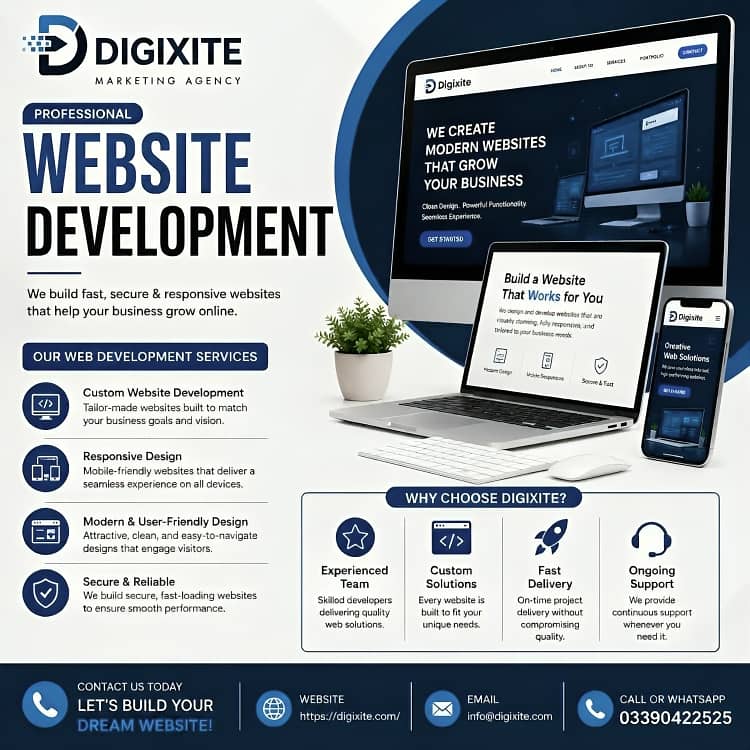 Web Design Services, Custom Website, Website Development, SEO 1